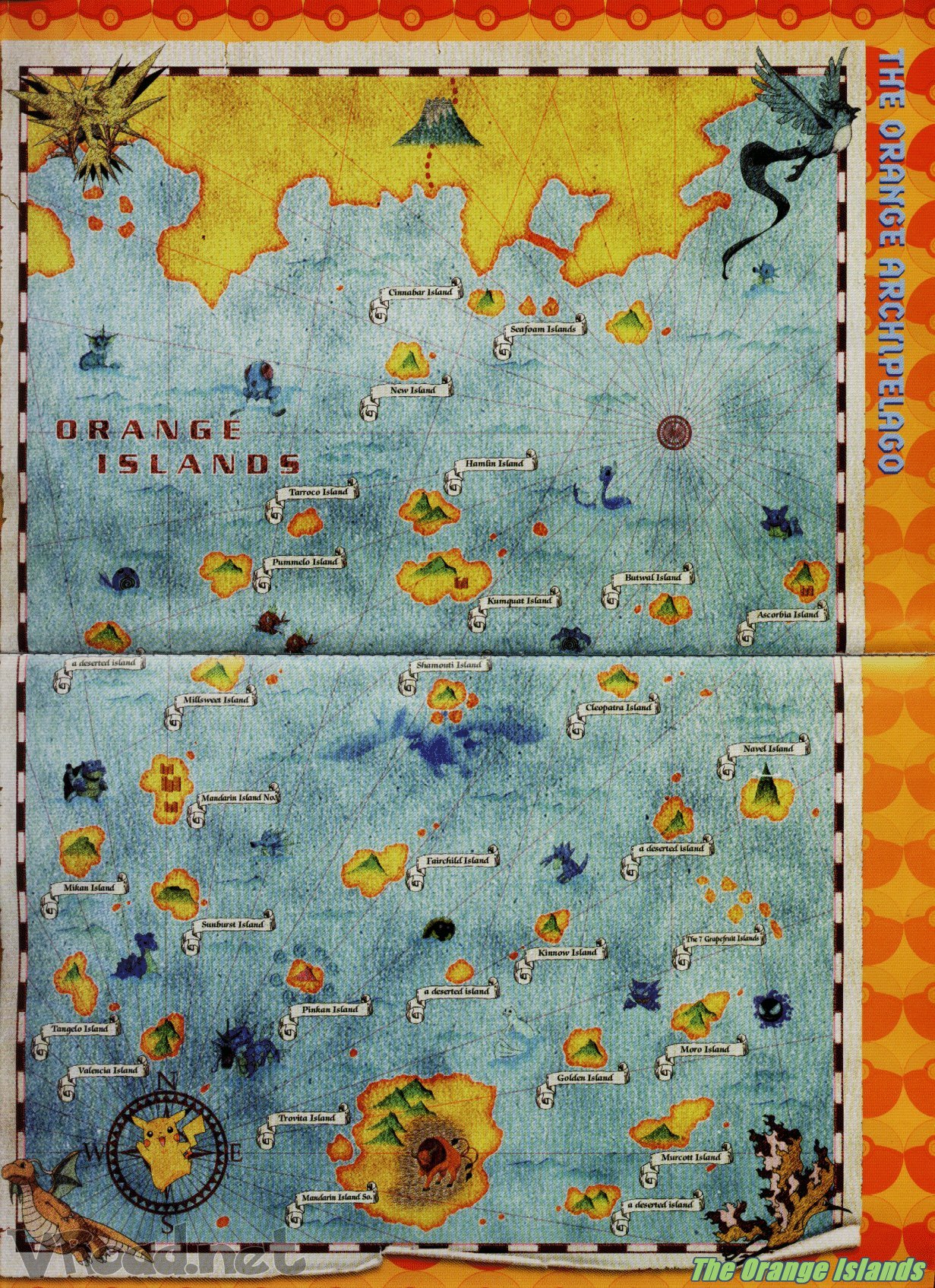 Карта Канто League 17